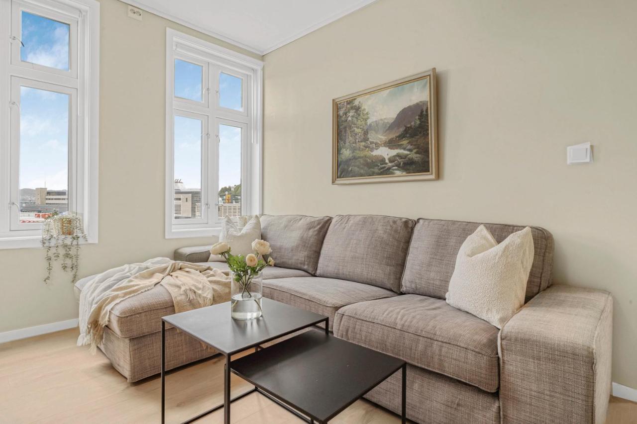 Contemporary City-Apartement With Views Of The Dock! Bergen Luaran gambar